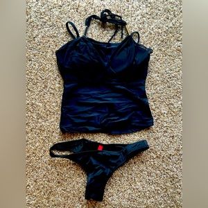 Cok black Swimming top